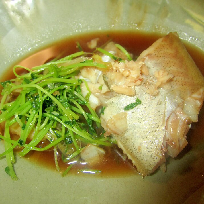 助宗鱈と水菜煮グリル